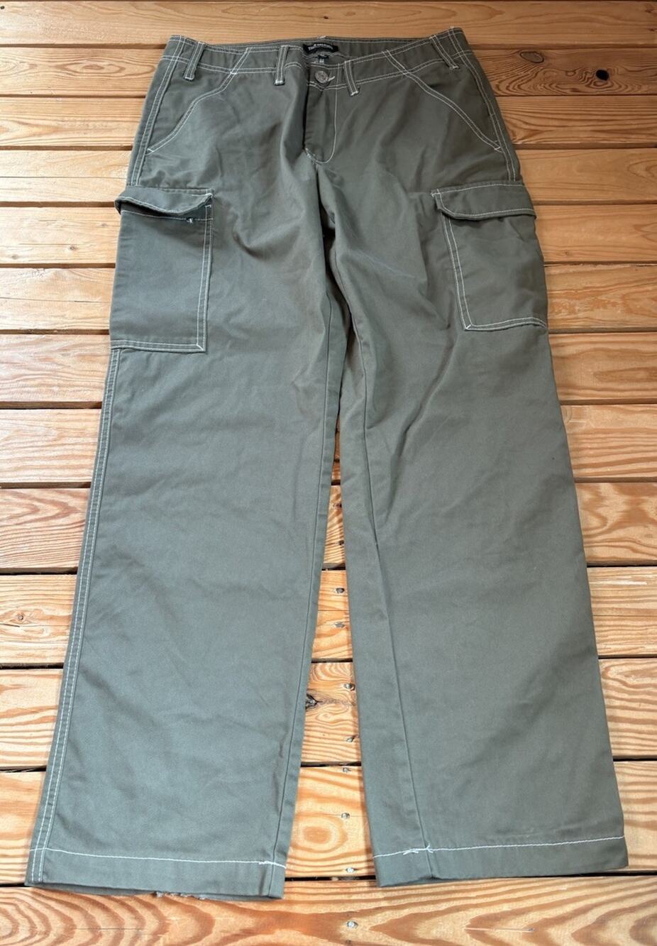 True religion Women’s Cargo pants size 32 Green N1